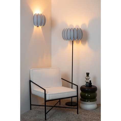 SPENCER - Lampadaire - Ø 40 cm - 1xE27 - Gris