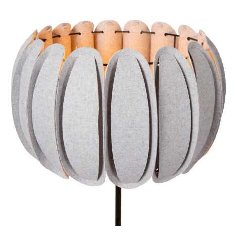 SPENCER - Lampadaire - Ø 40 cm - 1xE27 - Gris