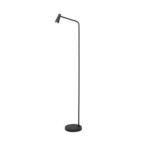 STIRLING - Lampadaire Rechargeable - Batterie/Piles - LED Dim. - 1x3W 2700K - 3 StepDim - Noir
