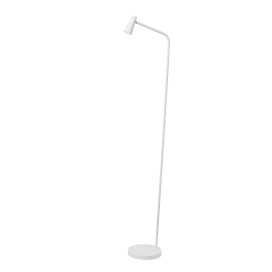 STIRLING - Lampadaire Rechargeable - Batterie/Piles - LED Dim. - 1x3W 2700K - 3 StepDim - Blanc