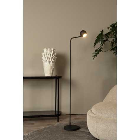 COMET - Lampadaire Rechargeable - Batterie/Piles - LED Dim. - 1x3W 2700K - 3 StepDim - Noir