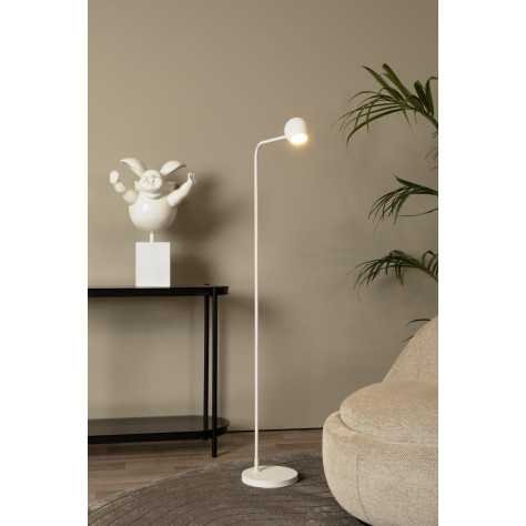 COMET - Lampadaire Rechargeable - Batterie/Piles - LED Dim. - 1x3W 2700K - 3 StepDim - Blanc