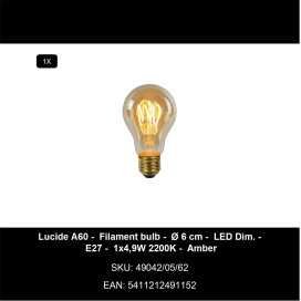 SMART - Lampadaire - 1xE27 - Taupe
