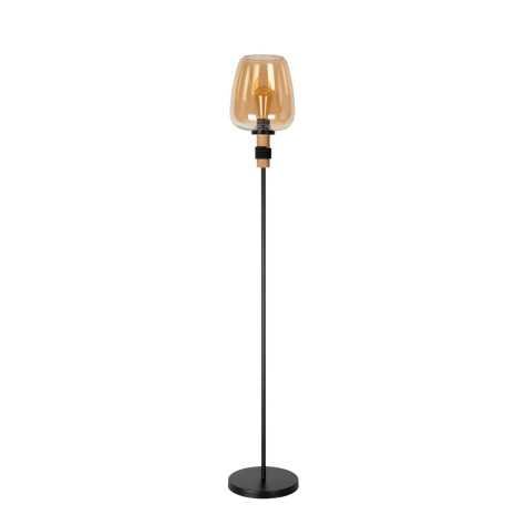 ILONA - Lampadaire - Ø 34 cm - 1xE27 - Ambre