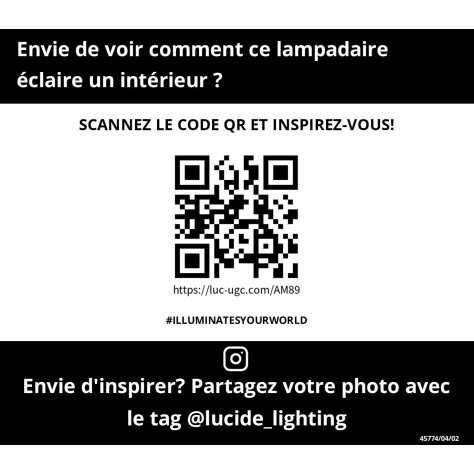 TYCHO - Lampadaire - 4xG9 - Or Mat / Laiton