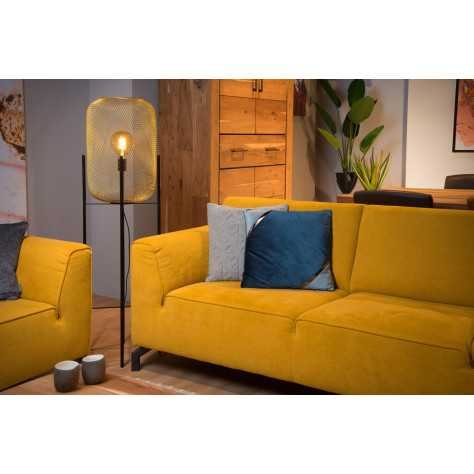 MESH - Lampadaire - Ø 35 cm - 1xE27 - Or Mat / Laiton