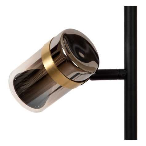 UPTON - Lampadaire - 3xGU10 - Fumé