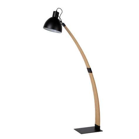 CURF - Lampadaire / lampe de lecture - 1xE27 - Noir