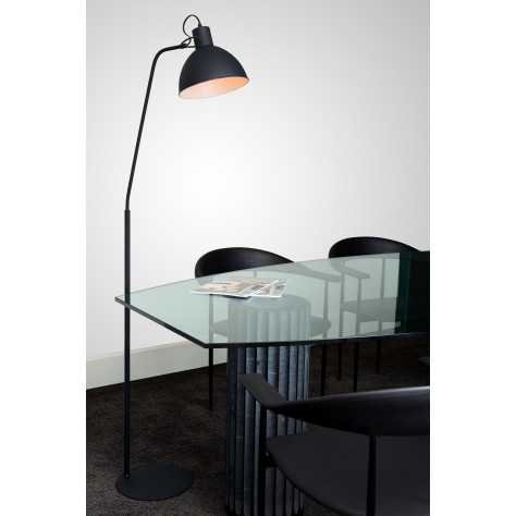 SHADI - Lampadaire / lampe de lecture - 1xE27 - Noir