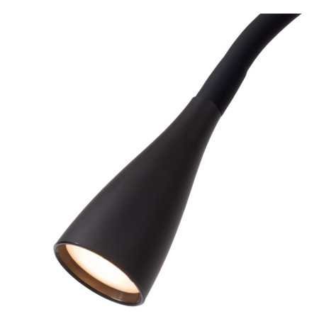 ZOZY - Lampadaire / lampe de lecture - LED Dim. - 1x4W 3000K - 3 StepDim - Noir