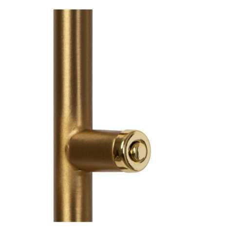 AARON - Lampadaire / lampe de lecture - LED Dim to warm - 1x12W 2700K/4000K - Or Mat / Laiton