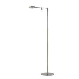 NUVOLA - Lampadaire / lampe de lecture - Ø 20 cm - LED Dim. - 1x9W 3000K - Chrome Dépoli 2