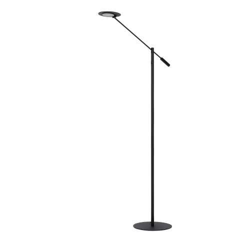 ANSELMO - Lampadaire / lampe de lecture - Ø 25 cm - LED Dim. - 1x9W 3000K - Noir