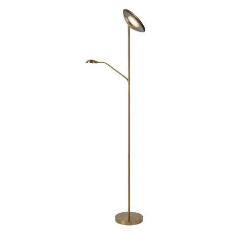 ZENITH - Lampadaire / lampe de lecture - LED Dim. - 3000K - Or Mat / Laiton