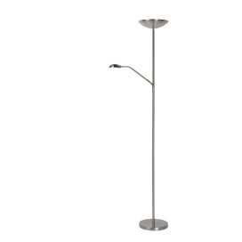 ZENITH - Lampadaire / lampe de lecture - LED Dim. - 3000K - Chrome Dépoli