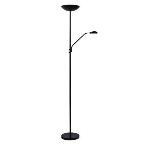 ZENITH - Lampadaire / lampe de lecture - LED Dim. - 3000K - Noir