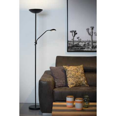 ZENITH - Lampadaire / lampe de lecture - LED Dim. - 3000K - Noir