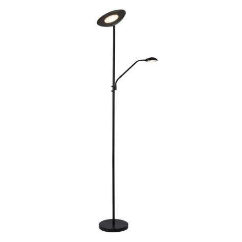 ZENITH - Lampadaire / lampe de lecture - LED Dim. - 3000K - Noir