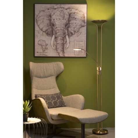 CHAMPION-LED - Lampadaire / lampe de lecture - LED Dim. - 3000K - Bronze