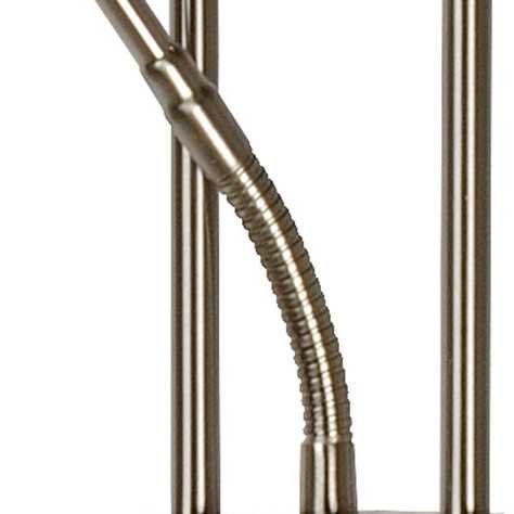 CHAMPION-LED - Lampadaire / lampe de lecture - LED Dim. - 3000K - Chrome Dépoli