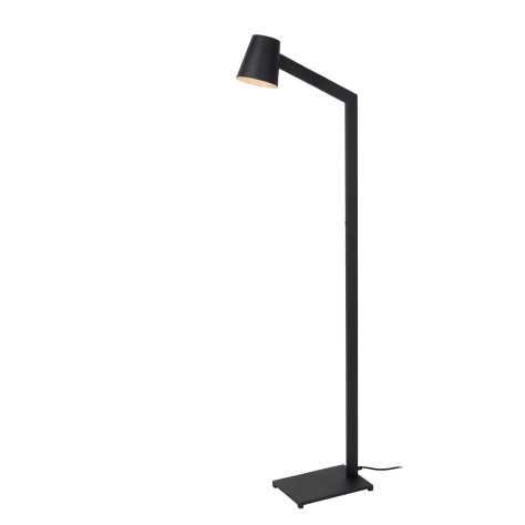 MIZUKO - Lampadaire / lampe de lecture - Ø 13 cm - 1xE14 - Noir