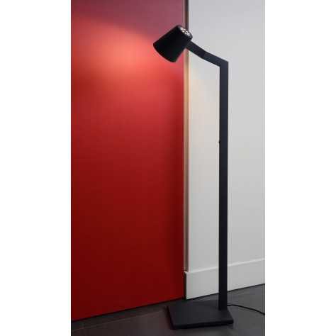 MIZUKO - Lampadaire / lampe de lecture - Ø 13 cm - 1xE14 - Noir