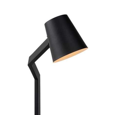 MIZUKO - Lampadaire / lampe de lecture - Ø 13 cm - 1xE14 - Noir