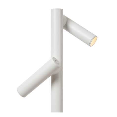 ANTRIM - Lampadaire / lampe de lecture Intérieur/Extérieur Rechargeable - Batterie/Piles - LED Dim. - 2x2,2W 2700K - IP