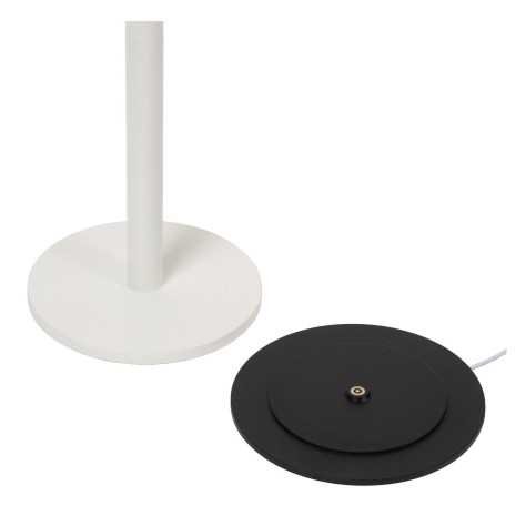 ANTRIM - Lampadaire / lampe de lecture Intérieur/Extérieur Rechargeable - Batterie/Piles - LED Dim. - 2x2,2W 2700K - IP