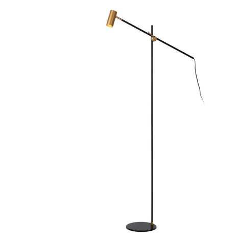 PHILINE - Lampadaire / lampe de lecture - 1xGU10 - Noir
