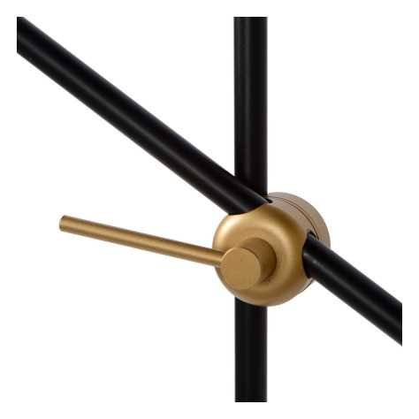 PHILINE - Lampadaire / lampe de lecture - 1xGU10 - Noir