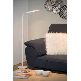 GILLY - Lampadaire / lampe de lecture - LED - 1x6W 2700K - Blanc 2