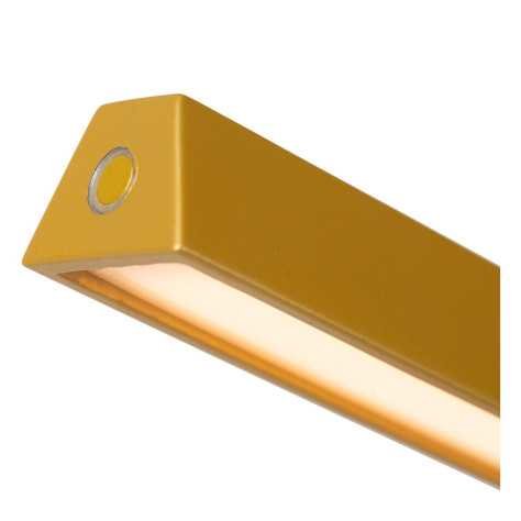 LAVALE - Lampadaire / lampe de lecture - LED Dim. - 1x3W 2700K - Jaune Ocre