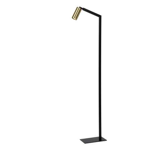 SYBIL - Lampadaire / lampe de lecture - 1xGU10 - Noir