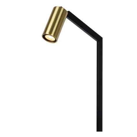 SYBIL - Lampadaire / lampe de lecture - 1xGU10 - Noir