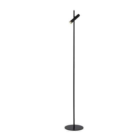 PHILON - Lampadaire / lampe de lecture - Ø 23 cm - LED Dim. - 1x4,5W 3000K - Noir