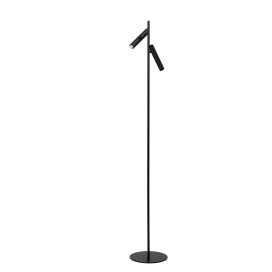 PHILON - Lampadaire / lampe de lecture - Ø 23 cm - LED Dim. - 2x4,5W 3000K - Noir