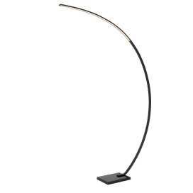 CURVE - Lampadaire arceau - LED Dim. - 1x15W 2700K - Noir