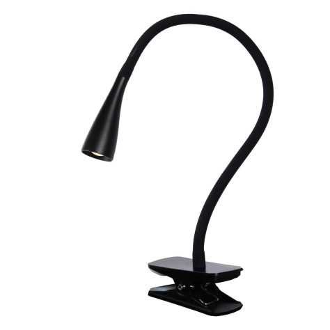 ZOZY - Lampe à pince - LED Dim. - 1x4W 3000K - 3 StepDim - Noir