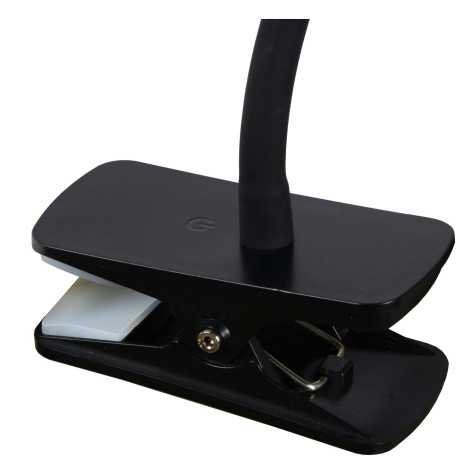 ZOZY - Lampe à pince - LED Dim. - 1x4W 3000K - 3 StepDim - Noir