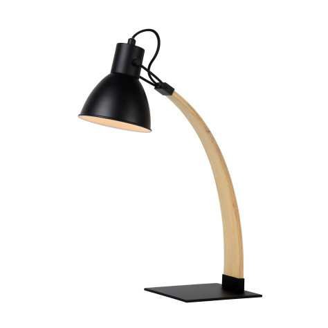 CURF - Lampe de bureau - 1xE27 - Noir