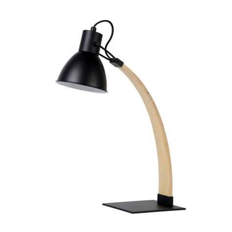 CURF - Lampe de bureau - 1xE27 - Noir