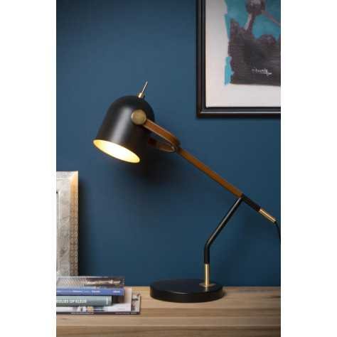 WAYLON - Lampe de bureau - 1xE27 - Noir