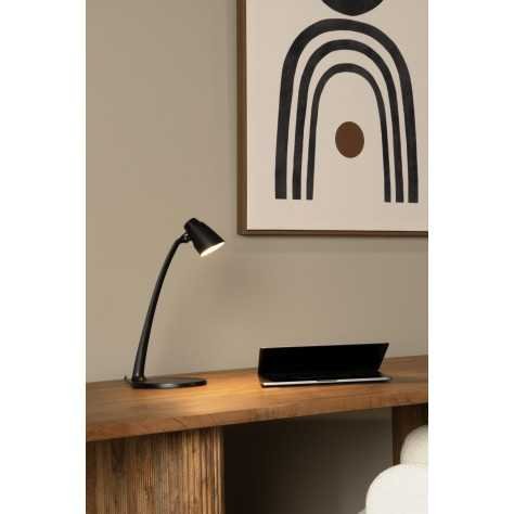 LUDO - Lampe de bureau - LED - 1x4,5W 3000K - Noir