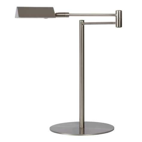 NUVOLA - Lampe de bureau - Ø 20 cm - LED Dim. - 1x9W 3000K - Chrome Dépoli