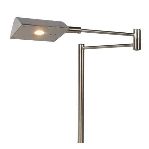 NUVOLA - Lampe de bureau - Ø 20 cm - LED Dim. - 1x9W 3000K - Chrome Dépoli