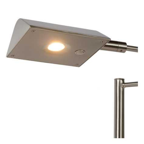 NUVOLA - Lampe de bureau - Ø 20 cm - LED Dim. - 1x9W 3000K - Chrome Dépoli