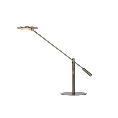 ANSELMO - Lampe de bureau - LED Dim. - 1x9W 3000K - Chrome Dépoli