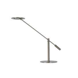ANSELMO - Lampe de bureau - LED Dim. - 1x9W 3000K - Chrome Dépoli 2