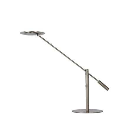 ANSELMO - Lampe de bureau - LED Dim. - 1x9W 3000K - Chrome Dépoli